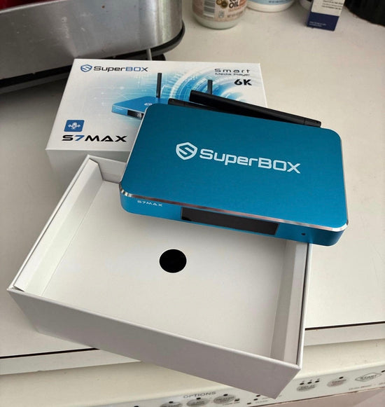 Customer with SuperBox